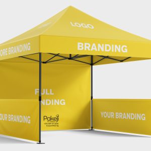 Fully branded custom gazebo canopy tent for outdoor events and exhibitions, Pakeji Nigeria
